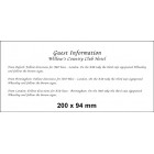 200 x 94 (Landscape) Pearl Information Card