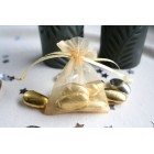 Gold Organza Favour Bag