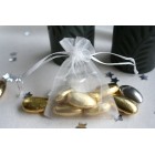 Ivory Organza Favour Bag