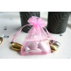 Baby Pink Organza Favour Bag